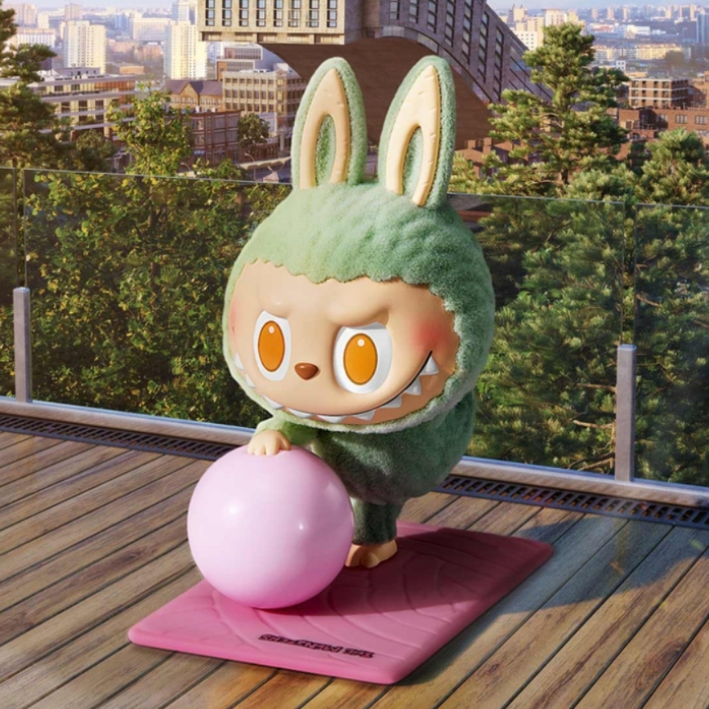NIB ZONE OUT - Lazy Yoga - Confirmed - Popmart